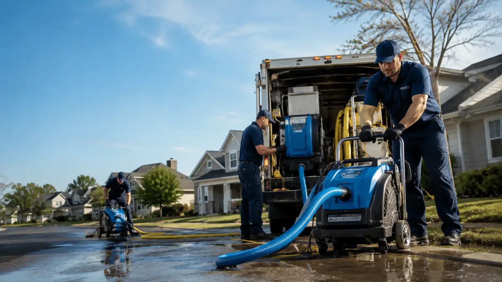 Flood Damage Cleanup in Rumely, MI